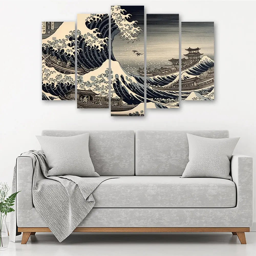 Tableau Katsushika Hokusai vague Love-Gallery