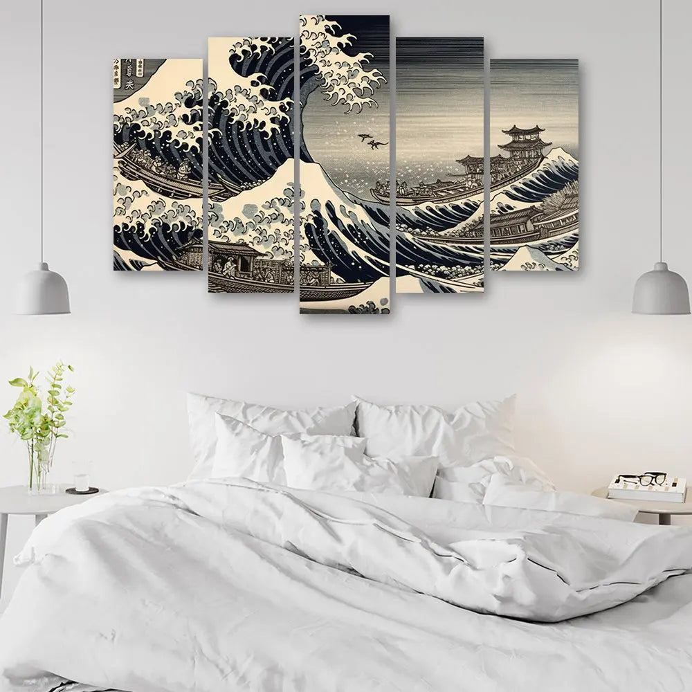 Tableau Katsushika Hokusai vague Love-Gallery