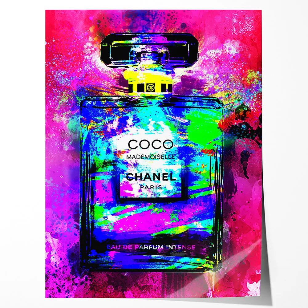 Tableau pop art coco rouge Love-Gallery