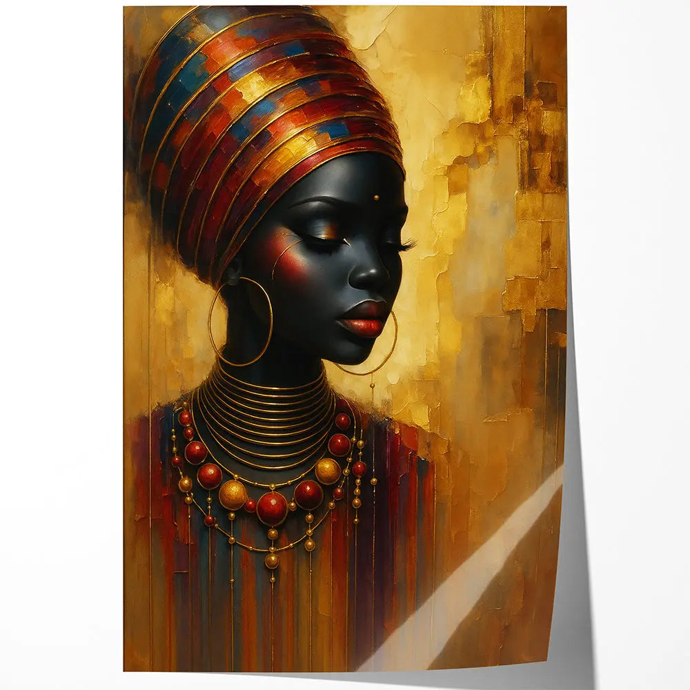 Tableau portrait femme africaine Love-Gallery