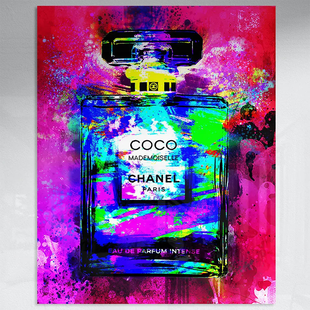 Tableau pop art coco rouge Love-Gallery