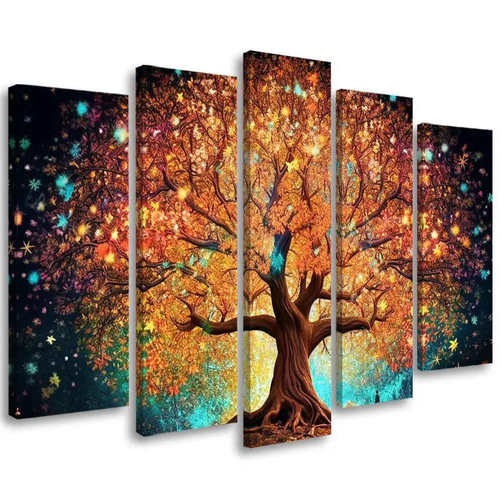 Tableau arbre de vie doré Love-Gallery