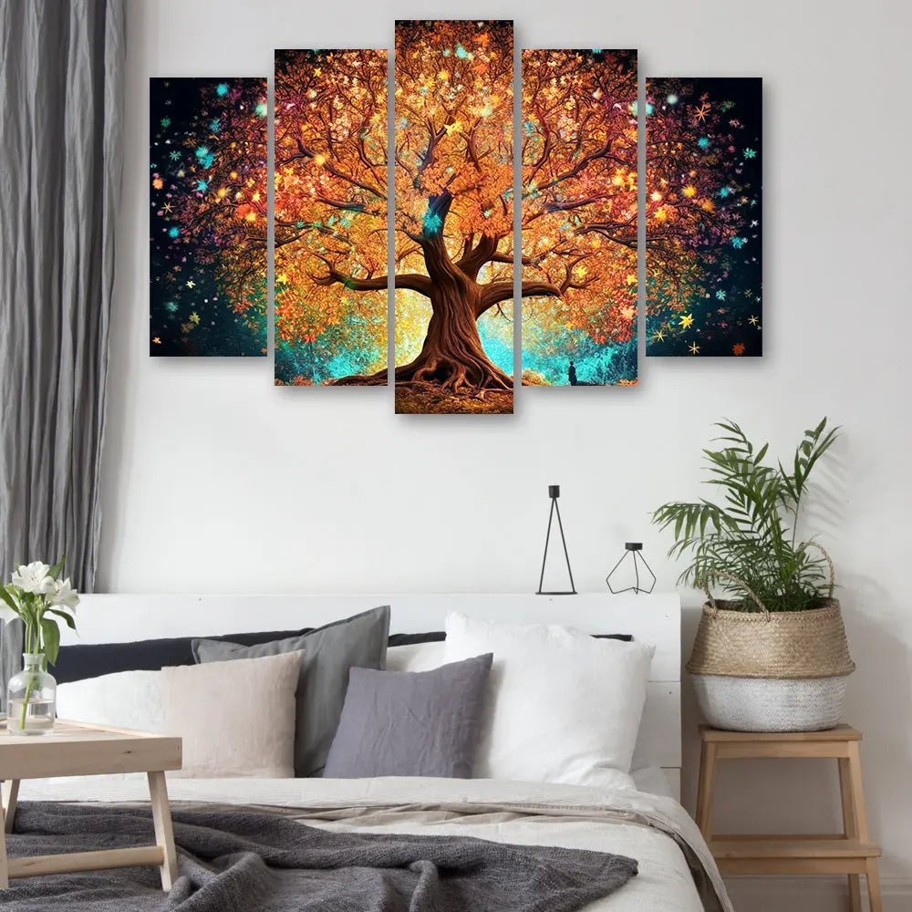 Tableau arbre de vie doré Love-Gallery