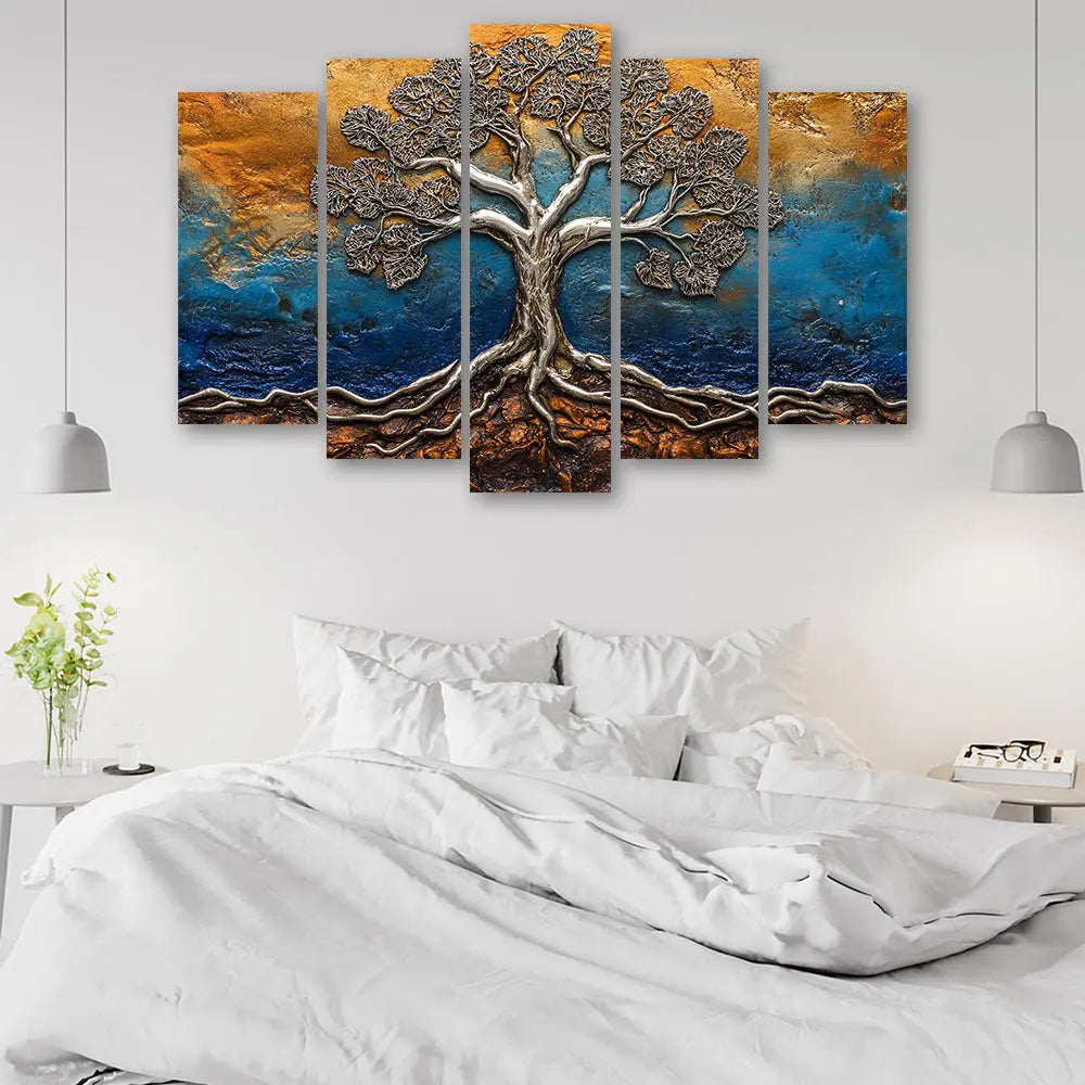 Tableau arbre de vie relief abstrait Love-Gallery