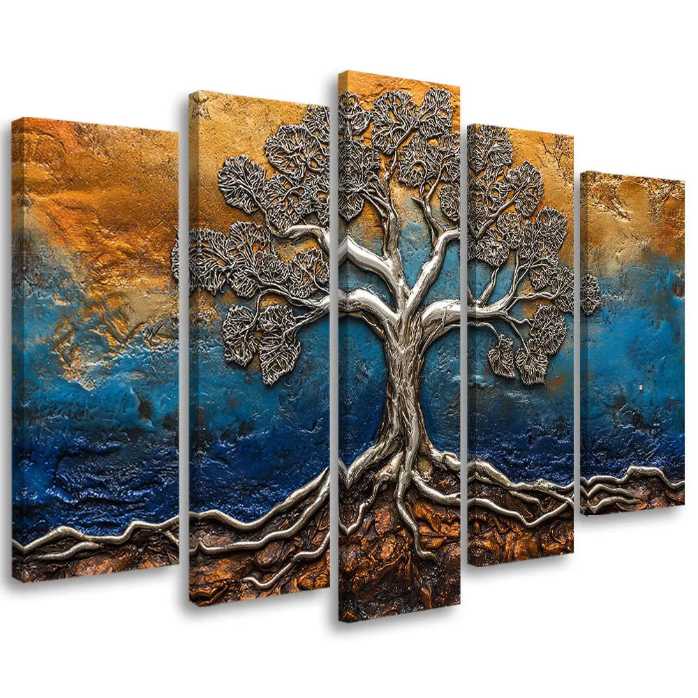 Tableau arbre de vie relief abstrait Love-Gallery