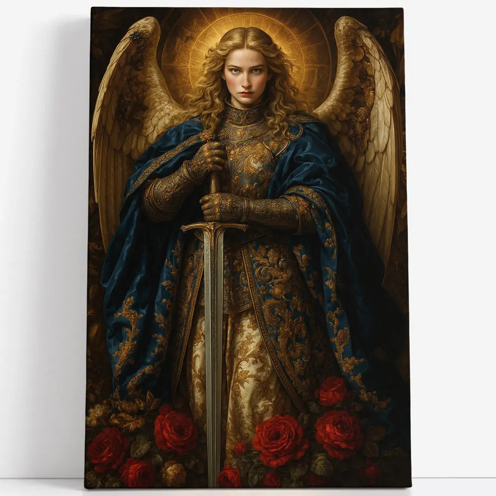Tableau archange epee celeste Love-Gallery
