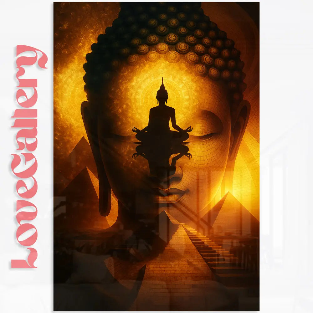 Tableau Bouddha éveil oriental Love-Gallery