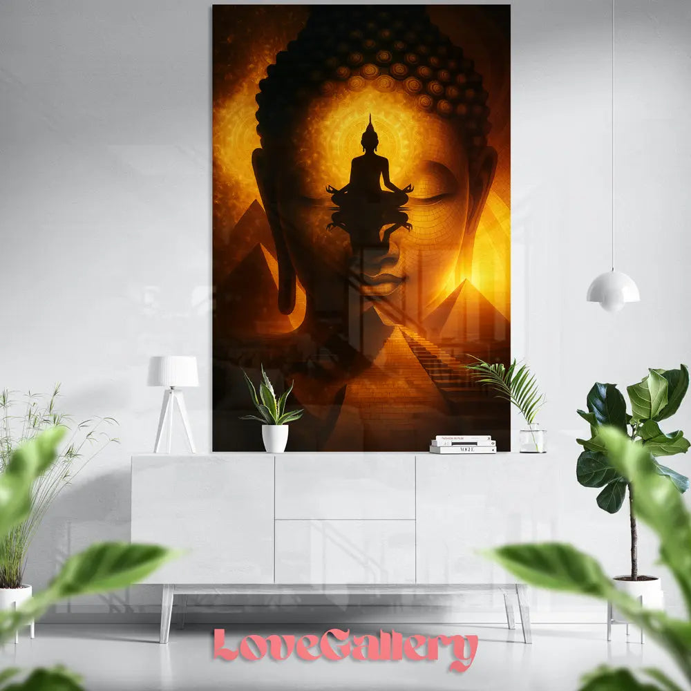 Tableau Bouddha éveil oriental Love-Gallery