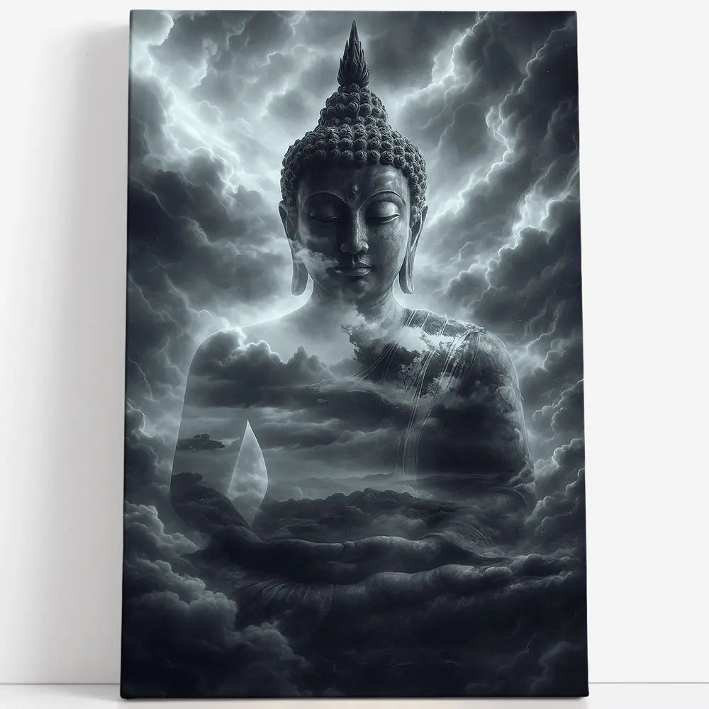 Tableau Bouddha méditation céleste Love-Gallery