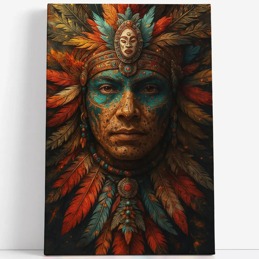 Tableau chef indien tribal Love-Gallery