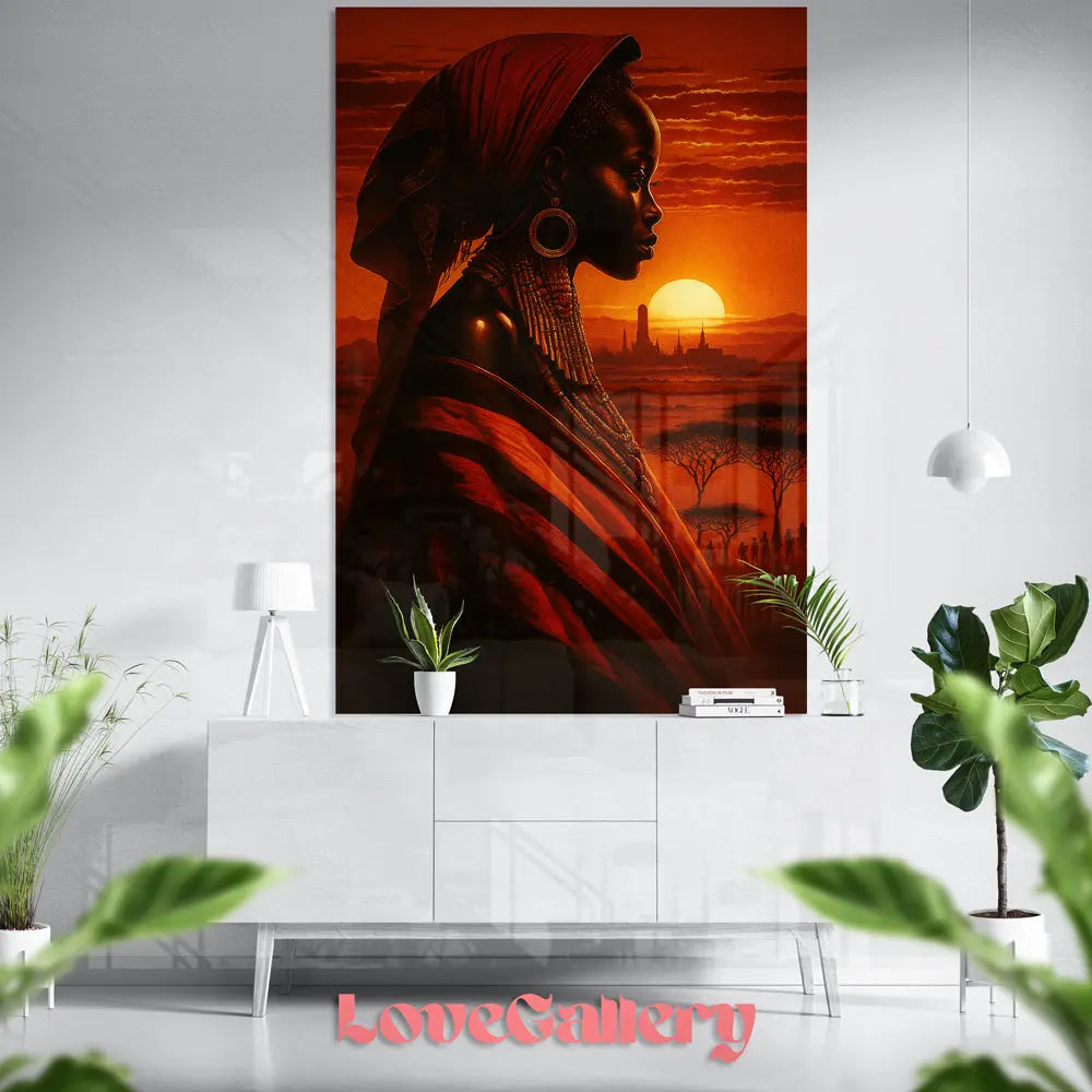 Tableau Maasaï tribale Love-Gallery