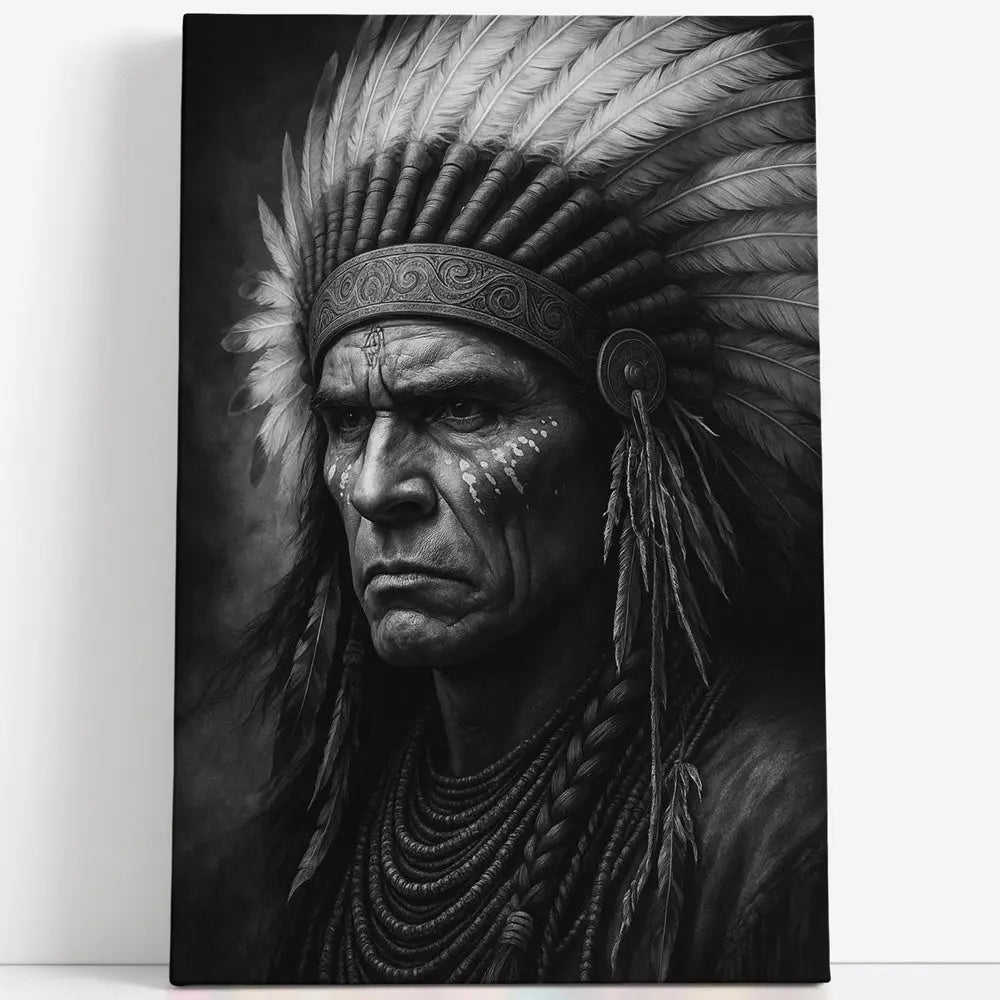 Tableau portrait indien Love-Gallery