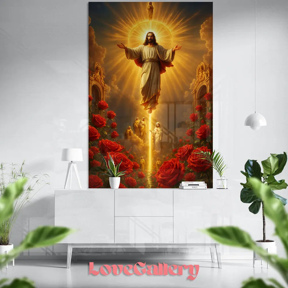 Tableau La Gloire du Christ et la Reine des Cieux Love-Gallery