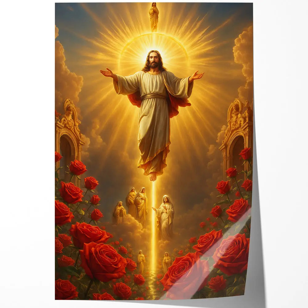 Tableau La Gloire du Christ et la Reine des Cieux Love-Gallery
