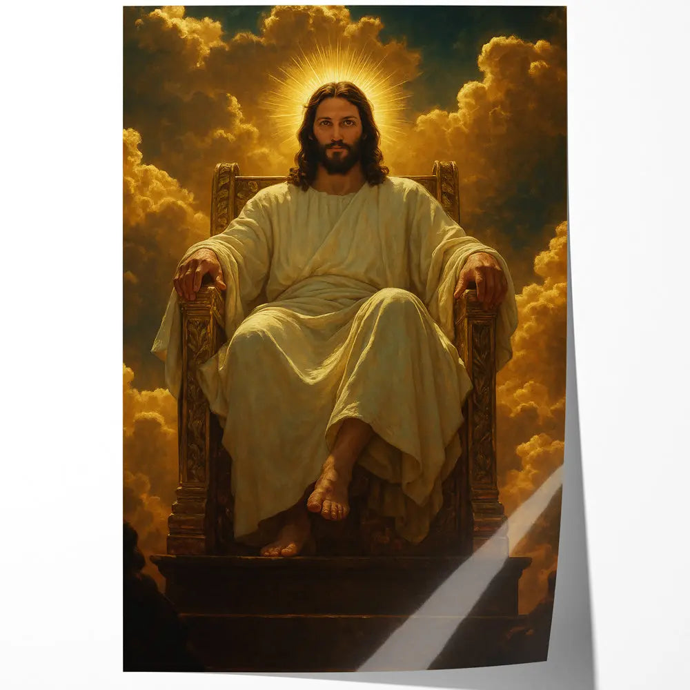 Tableau le Christ Roi Juge Éternel Love-Gallery