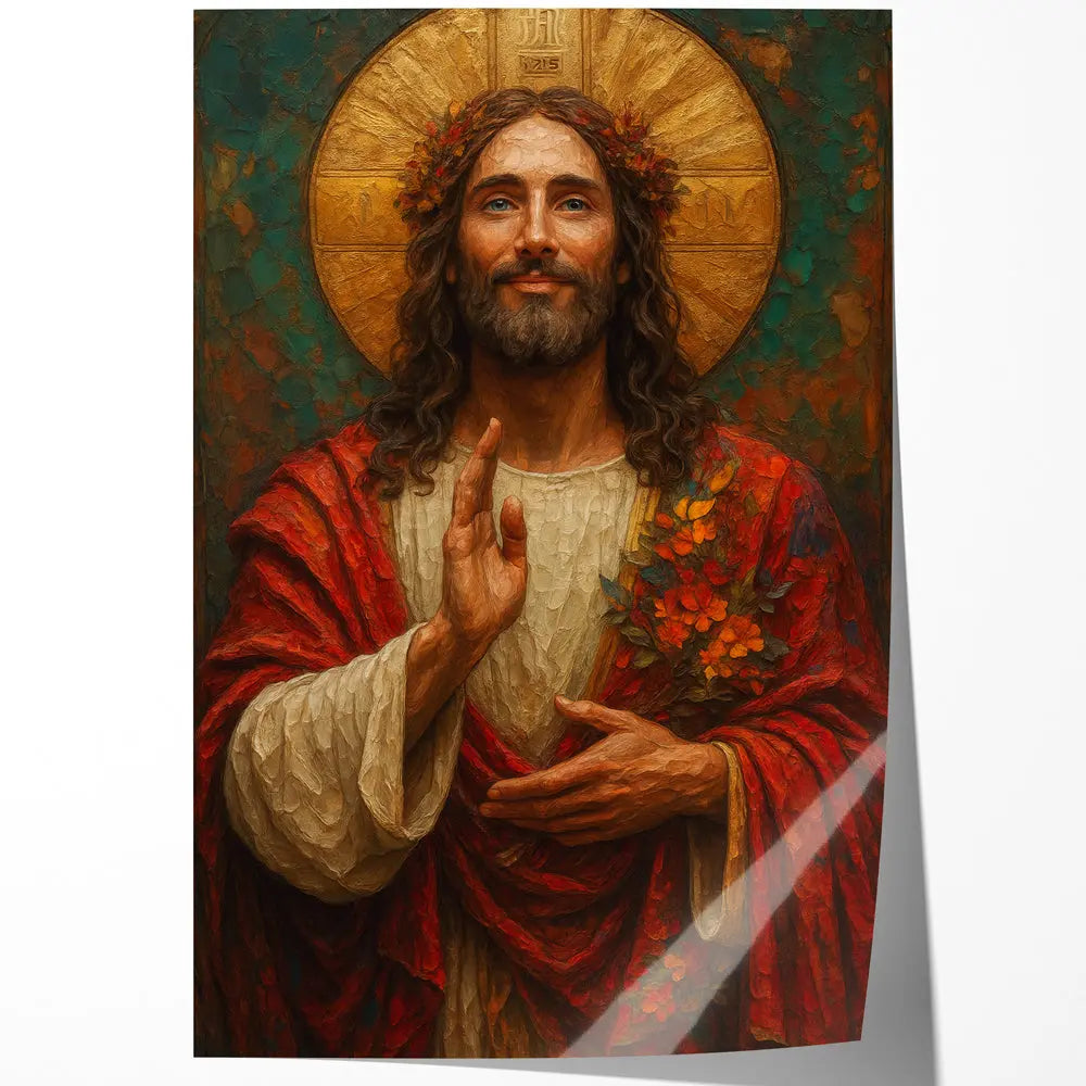 Tableau le Christ en Bénédiction Love-Gallery