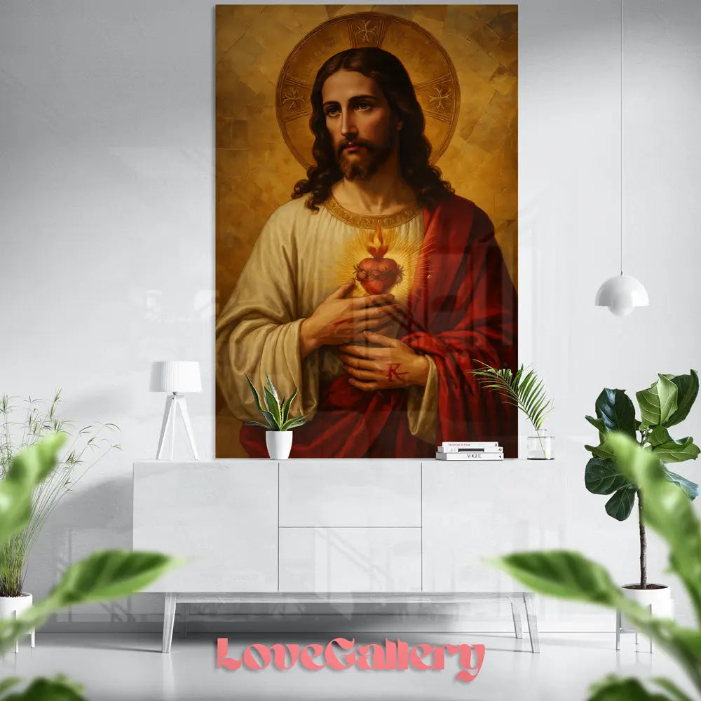 Tableau Le Sacré-Cœur de Jésus Love-Gallery