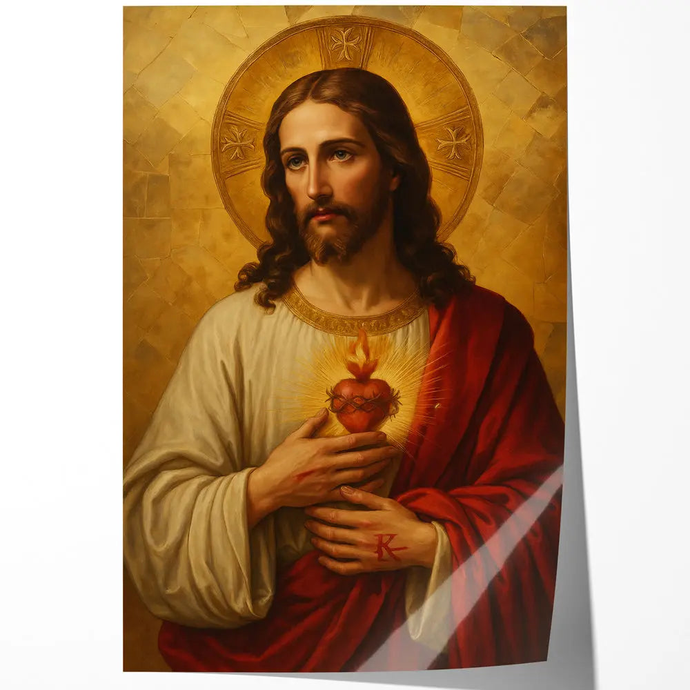 Tableau Le Sacré-Cœur de Jésus Love-Gallery