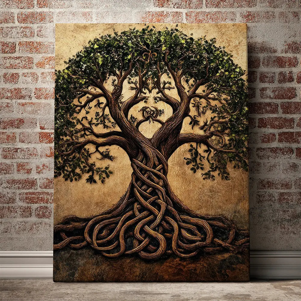 Tableau arbre de vie celtique