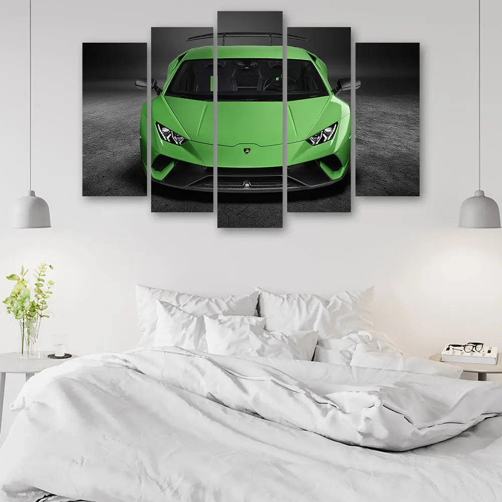 Tableau lamborghini huracan performante verte Love-Gallery