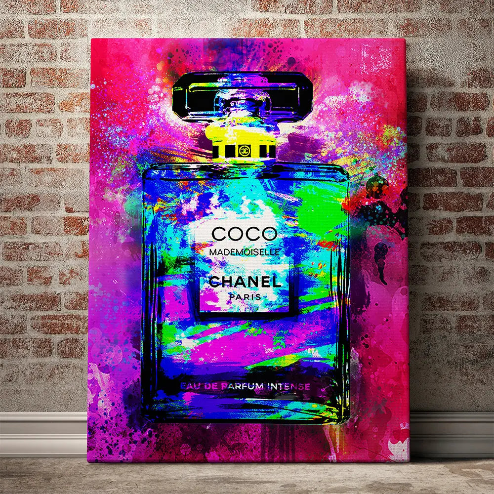 Tableau pop art coco rouge Love-Gallery