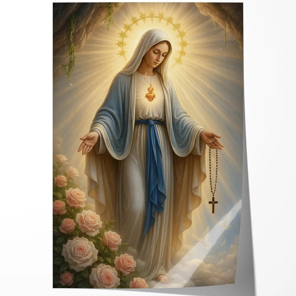 Tableau Le Cœur Immaculé de Marie Love-Gallery