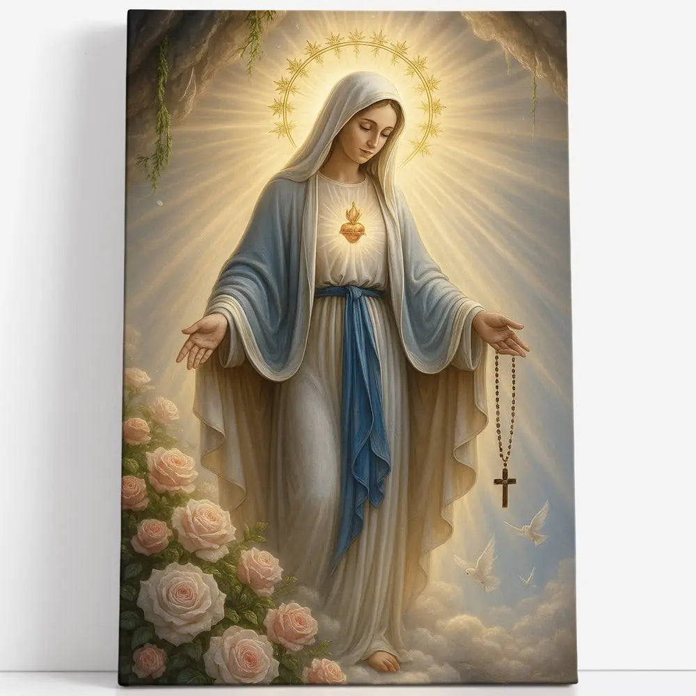 Tableau Le Cœur Immaculé de Marie Love-Gallery