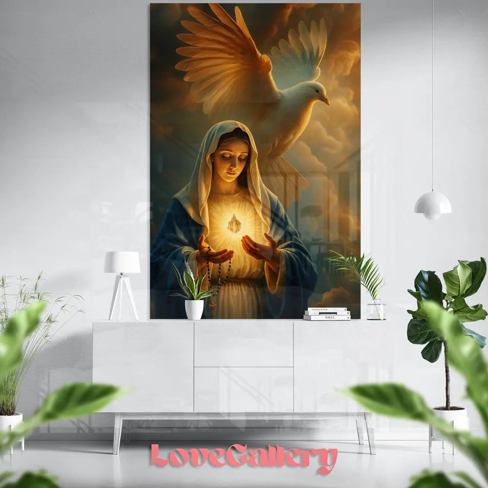 Tableau La Lumière de Marie et l'Esprit Saint Love-Gallery