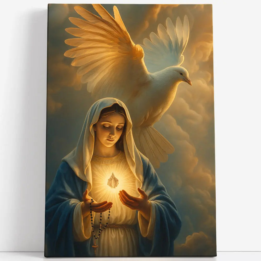 Tableau La Lumière de Marie et l'Esprit Saint Love-Gallery
