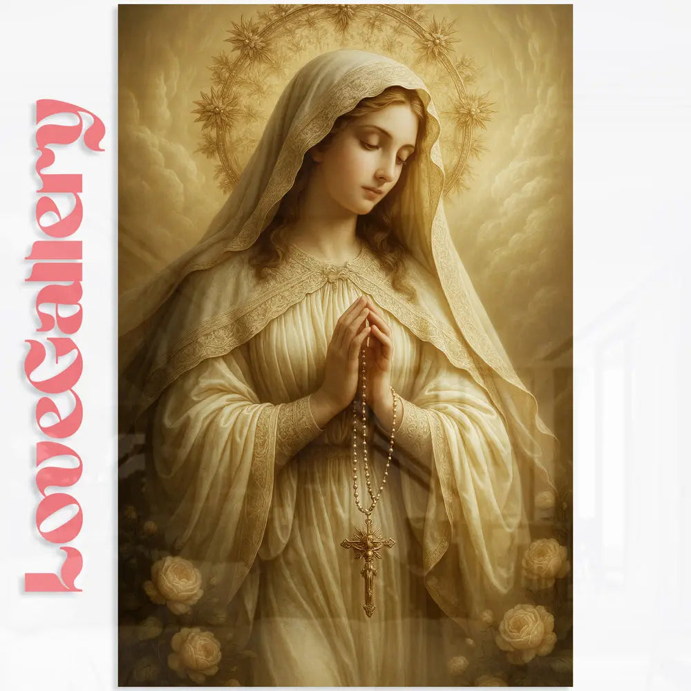 Tableau la Vierge du Rosaire éternel Love-Gallery