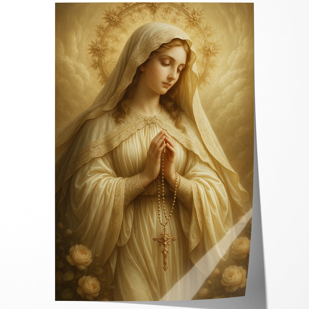 Tableau la Vierge du Rosaire éternel Love-Gallery