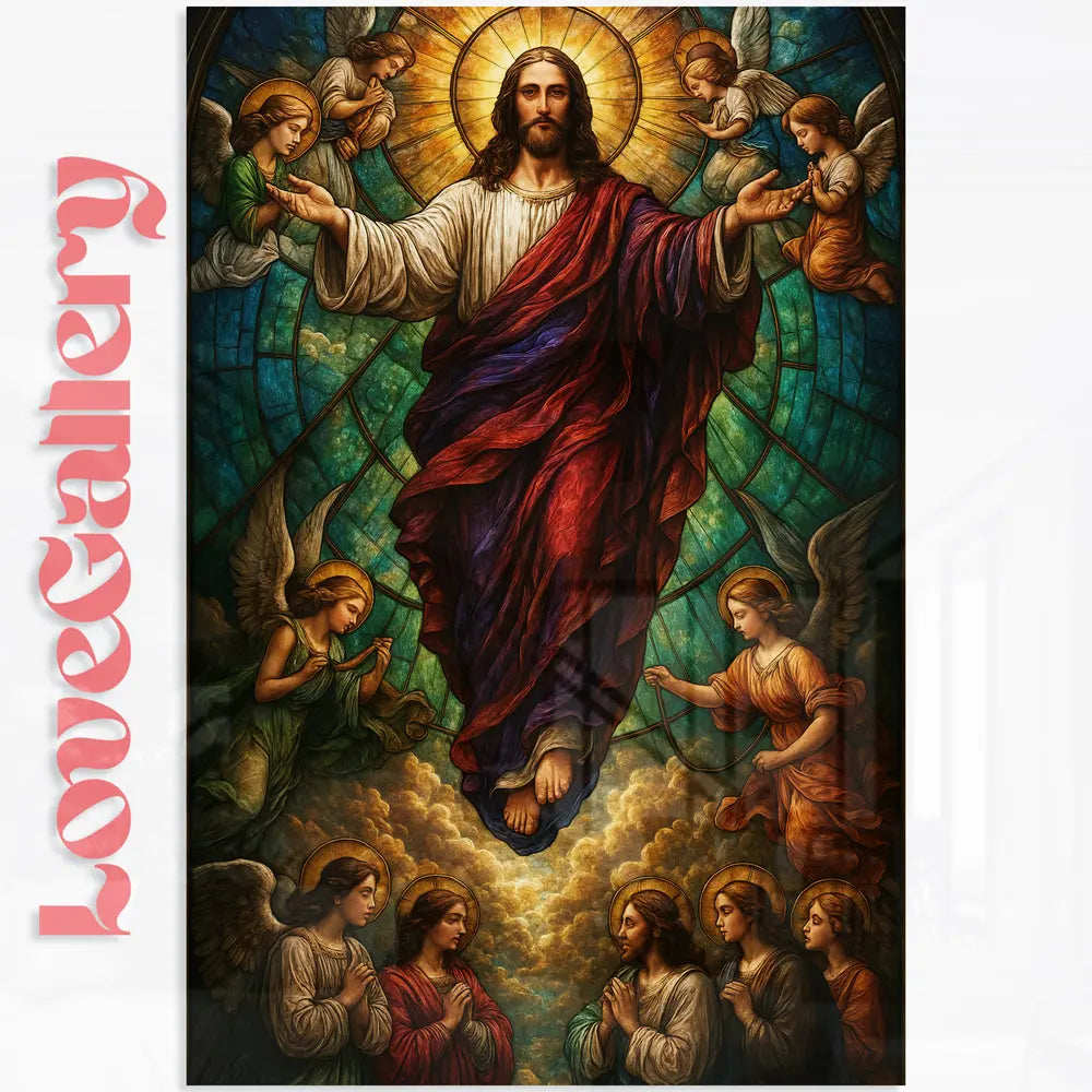 Tableau L’Ascension du Christ en gloire Love-Gallery