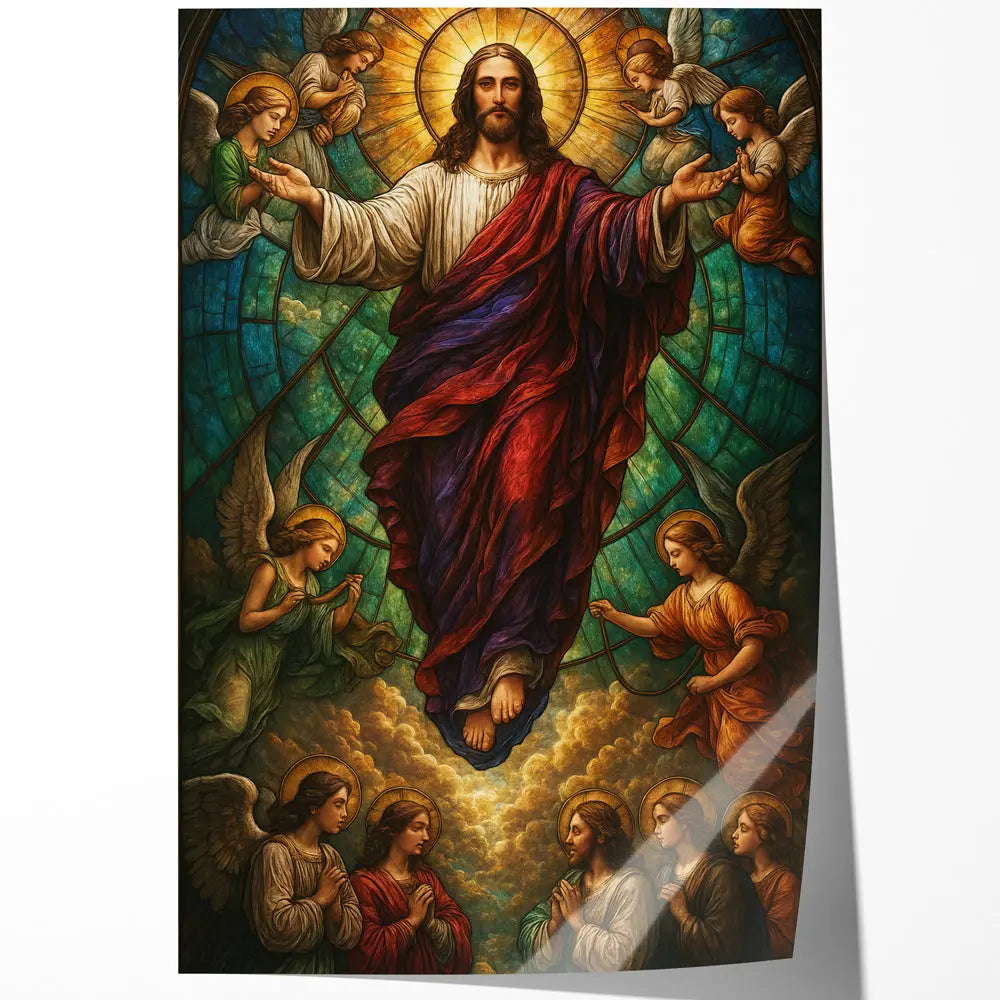 Tableau L’Ascension du Christ en gloire Love-Gallery