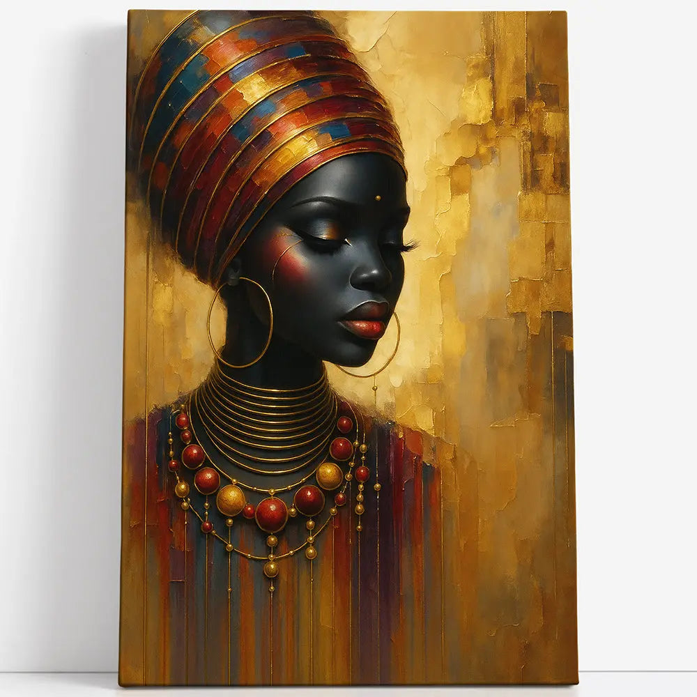 Tableau portrait femme africaine Love-Gallery