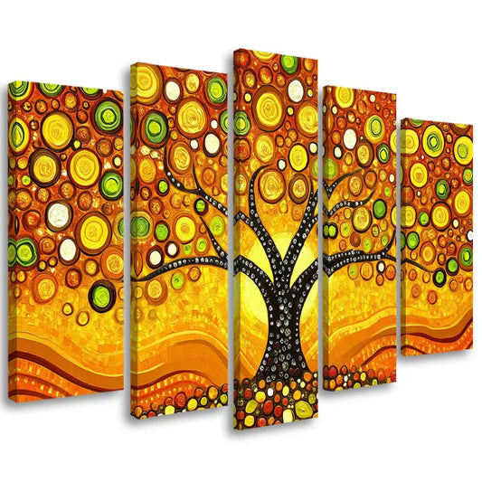 Tableau arbre de vie spirale style Klimt Love-Gallery
