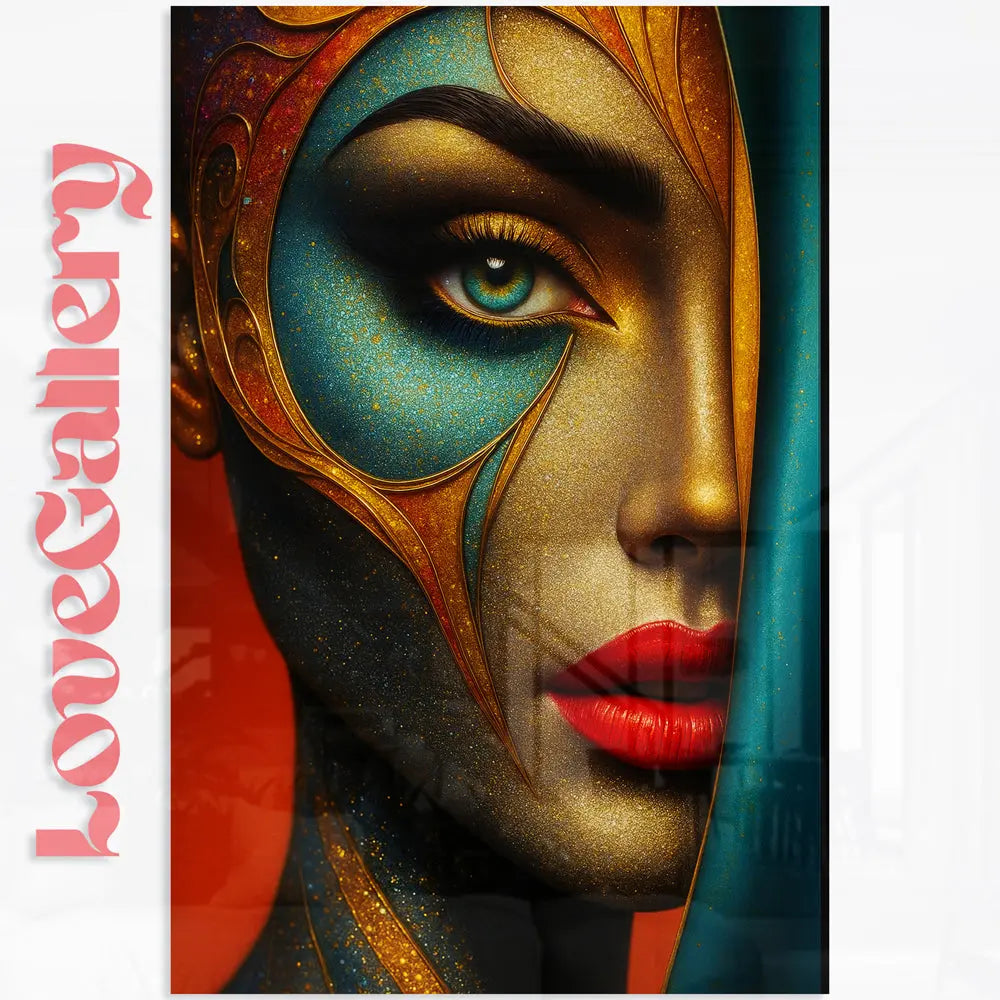 Tableau portrait femme moderne