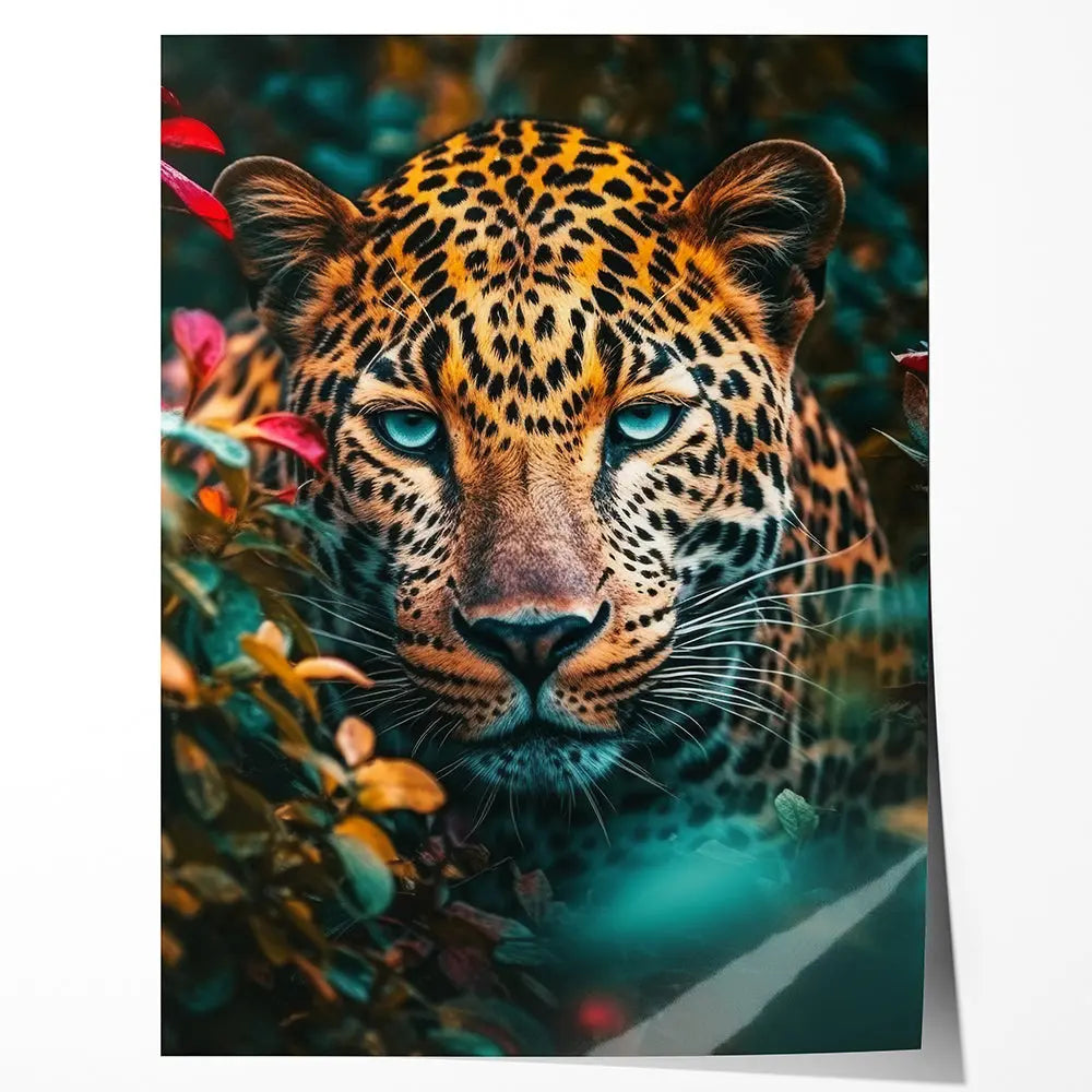 Tableau leopard forêt tropicale Love-Gallery