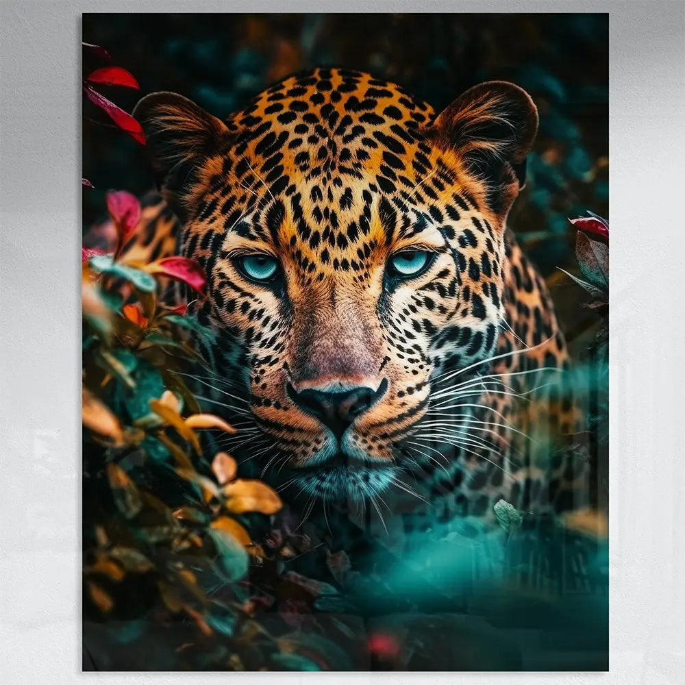 Tableau leopard forêt tropicale Love-Gallery