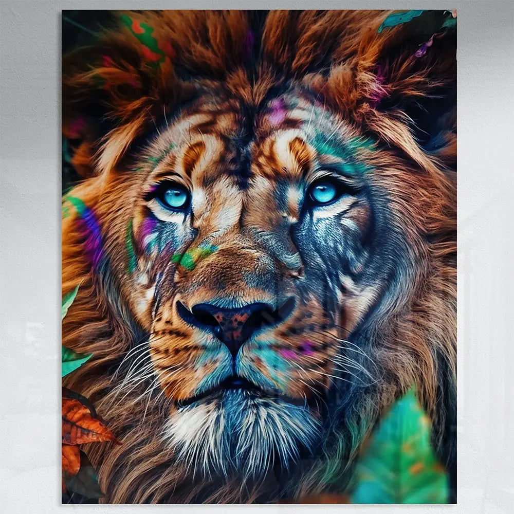 Tableau tête de lion Love-Gallery