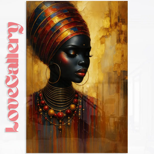 Tableau portrait femme africaine Love-Gallery