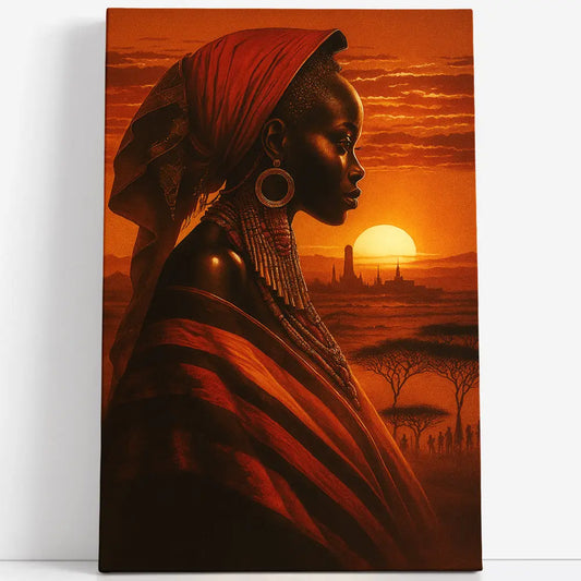 Tableau Maasaï tribale Love-Gallery