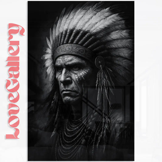Tableau portrait indien Love-Gallery