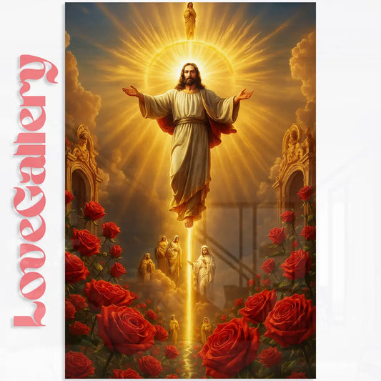 Tableau La Gloire du Christ et la Reine des Cieux Love-Gallery