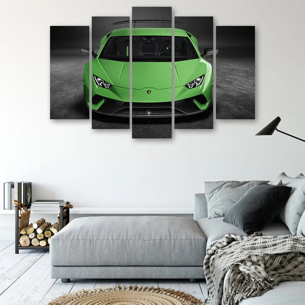 Tableau lamborghini huracan performante verte Love-Gallery