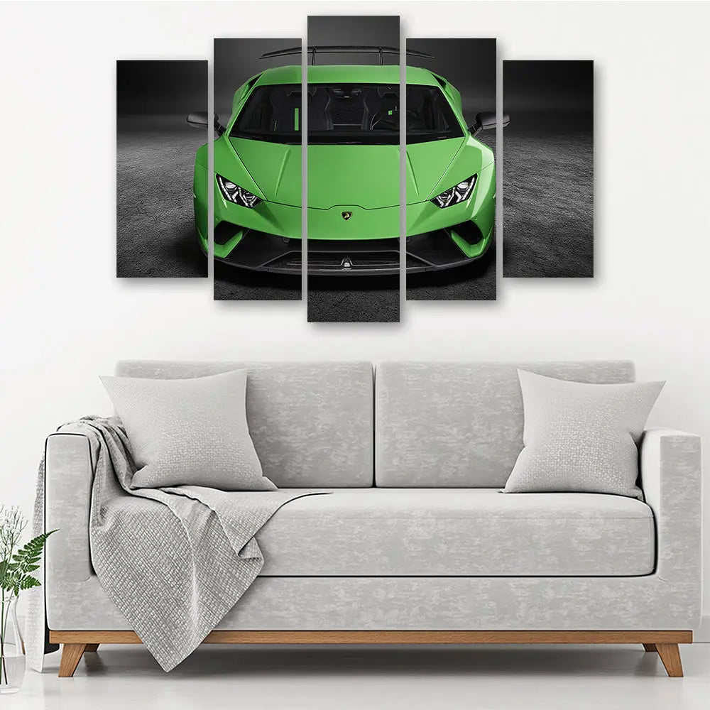 Tableau lamborghini huracan performante verte Love-Gallery