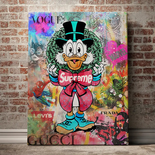 Tableau pop art picsou
