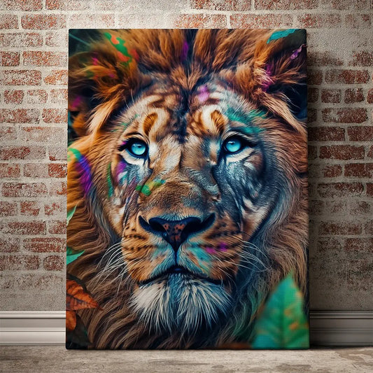 Tableau tête de lion Love-Gallery