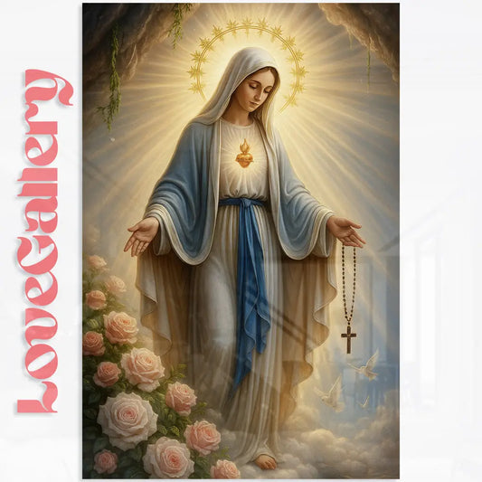 Tableau Le Cœur Immaculé de Marie Love-Gallery